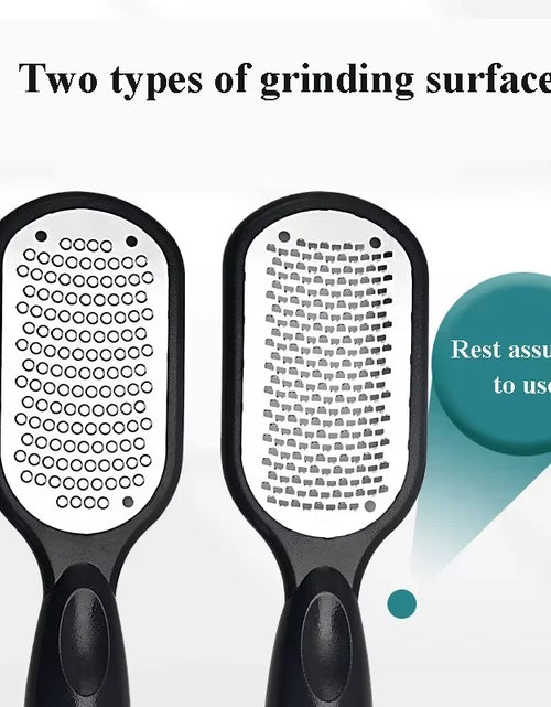 Load image into Gallery viewer, SilkyStep Pro – Double-Sided Stainless Steel Foot File for Callus &amp; Dead Skin Removal
